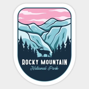 Rocky Mountain National Park Sticker